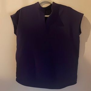 Figs Rafaela dark purple XS top